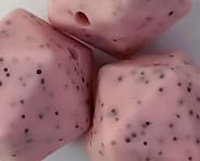 СВЕТЛО-РОЗОВЫЙ КВАРЦ ГРАФФИТОВЫЙ С ТОЧКАМИ